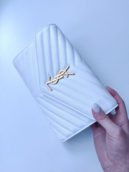 Классическая женская сумка YSL Cassandra Бежевый 5.4 фото